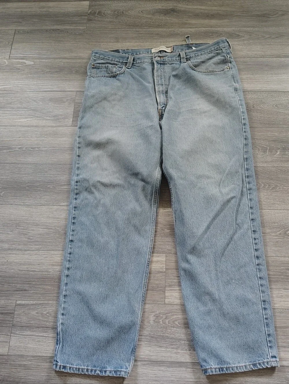 Levi's Light Blue Relaxed Fit Jeans - 550 Men's 42 X 32